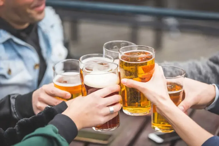 Liquor Liability Insurance Group of Friends Cheering with a Beer 768x512 1 Liquor Liability Insurance Coverage to help protect your business cars, trucks, and other vehicles.