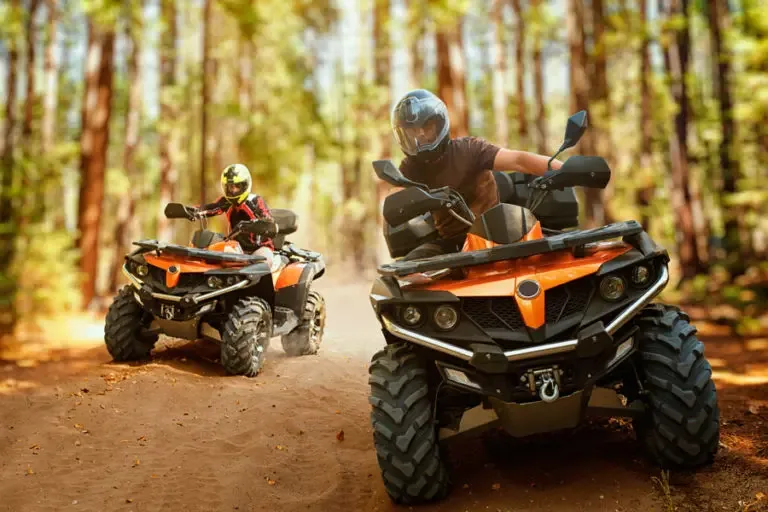 Off Road Vehicle Insurance Father and Son Using ATVs 768x512 1 Off-road Vehicle Insurance Stay covered while you hit the trails.